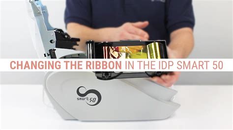 How to Change the Ribbon in the IDP Smart 50s ID Card Printer